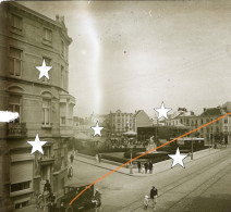 Grote Markt, Blankenberge. Glasplaat Blankenberge. (1925) - Glasdias