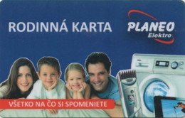 Planeo Elektro Family Card,  Loyal Card, Slovakia - Slowakije