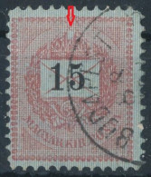 1888. Black Number Krajcar 15kr Stamp - ...-1867 Vorphilatelie