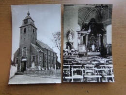 2 Kaarten Van Leerbeek, Kerk -> Onbeschreven - Gooik