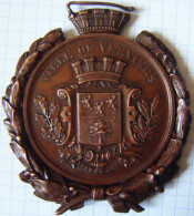 Très Belle Médaille Ville De VERVIERS 1890 BELGIQUE - Andere & Zonder Classificatie