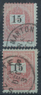 1888. Black Number Krajcar 15kr Stamps - ...-1867 Voorfilatelie