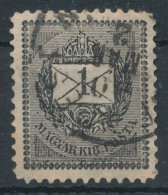 1889. Black Number Krajcar 1kr Stamp - ...-1867 Préphilatélie