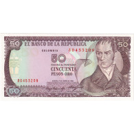 Billet, Colombie, 50 Pesos Oro, 1985, 1985-01-01, NEUF - Colombia