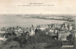 FRANCE - Côte D'Emeraude - Saint Servan - Les Bas Sablons - Au Loin Saint Malo - Vue D'ensemble - Carte Postale Ancienne - Saint Servan