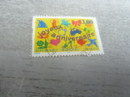 Joyeux Anniversaire - Timbres De Souhaits - 3f. - Yt 3046 - Multicolore - Oblitéré - Année 1997 - - Gebraucht