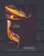 Maldives - 2004 - Snakes  - Yv Bf 558 - Snakes