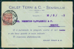 Ancona Senigallia Testatina Calef Terni & C Cartolina RT1365 - Ancona