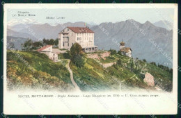 Verbania Stresa Lago Maggiore Hotel Mottarone Monte Leone Cartolina RT1489 - Verbania