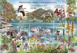 A 1167 - 0 Czech Republic Macha's Region 2022 Water Birds Buterfly - Ungebraucht