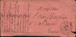 Lettre De Canton Chine, Ile De Canton Pour La France Abbè Boussac à Valderiés, Perigueux à Toulouse, Albi, Tarn, 1868 - Storia Postale