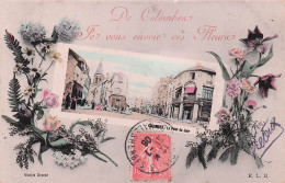 Colombes - Souvenir - Fleurs  -  CPA °J - Colombes