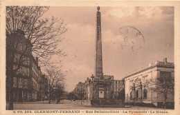 FRANCE - Clermont Ferrand - Rue Ballainvillier - La Pyramide - Le Musée - Carte Postale Ancienne - Clermont Ferrand