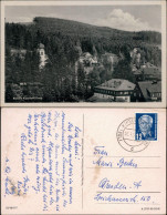 Ansichtskarte Kipsdorf-Altenberg (Erzgebirge) Teilansicht 1953 - Kipsdorf