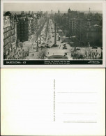 Postales Barcelona Passeig De Gràcoa Vers La Mar 1929 - Autres & Non Classés