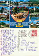 Ansichtskarte Bad Nauheim Kuranlagen, SChwimmbad, Luftbild 1985 - Bad Nauheim
