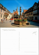 Ansichtskarte Michelstadt Markt Mit Brunnen Und Rathaus 1995 - Michelstadt