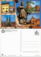 Ansichtskarte Regensburg Herzogshof, Dom, Jakobstor, Brücktor 1995 - Regensburg