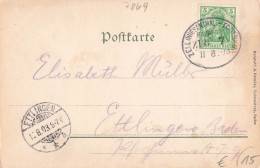 Bahnpost (Ambulant; R.P.O./T.P.O.) Zell (Wiesenthal)-Todtnau (ZA2325) - Briefe U. Dokumente