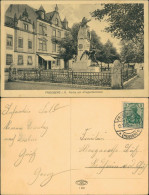 Friedberg (Hessen) Geschäft, Straßenpartie - Kriegerdenkmal 1913  - Friedberg