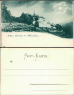 Ansichtskarte Gernsbach Schloss Eberstein Bei Mondschein 1900 - Gernsbach