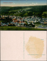 Ansichtskarte Olbernhau Blick Auf Den Ort Und Bahnhof 1910 - Olbernhau