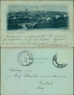 Postcard Chrudim Crudim Blick Auf Die Stadt Bei Mondschein 1898 - Tchéquie