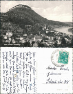 Königstein (Sächsische Schweiz) Blick Auf Die Stadt Mit Burg 1960 - Koenigstein (Saechs. Schw.)