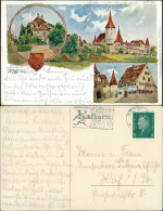 Ansichtskarte Kraftshof-Nürnberg 3 Bild: Stadt Und Anlagen 1909 - Nuernberg