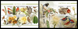 Guinea Bissau 2023 Cactus & Birds. (303) OFFICIAL ISSUE - Cactussen