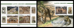 Guinea Bissau 2023 Big Cats. (305) OFFICIAL ISSUE - Felinos