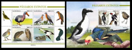 Guinea Bissau 2023 Extinct Birds. (314) OFFICIAL ISSUE - Prehistorics