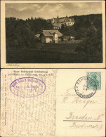 Ansichtskarte Schömberg (Schwarzwald) Blick Auf Die Heilanstalt 1914  - Schömberg