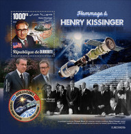 Djibouti 2023 Tribute To Henry Kissinger. Space. (620b) OFFICIAL ISSUE - Afrika