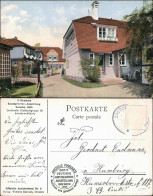 Ansichtskarte Hellerau-Dresden Dorfstraße Kunstgewerbe Ausstellung 1906  - Dresden