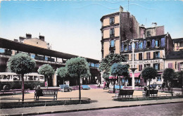 Colombes -  Gare Et Square  -  Autobus 1960  - RATP - CPSM °J - Colombes