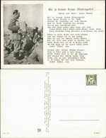Ansichtskarte  Soldatenlied: Als In Deinem Kleinen Blumengarten ... 1939 - Musique