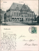 Ansichtskarte Bremen Das Rathaus Mit Kutschen Und Menschen 1905 - Bremen