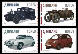 Norway 2017 Noruega / Cars MNH Coches Autos / Cu6028  2-15 - Cars