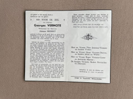 VERMOTE Georges °STENE 1903 +OOSTENDE 1963 - BEDERT - DEVISSCHER - DEBREYNE - JANSSENS - DECROO - COENE - Décès