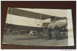 Flugzeug   Besuch In Gunzenhausen  1918 Original Fotokarte #AK1961 - Gunzenhausen