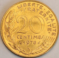 France - 20 Centimes 1978, KM# 930 (#4264) - 20 Centimes