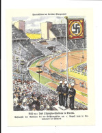 CX83 - VIGNETTE BERLINER MORGENPOSRT - STADE OLYMPIQUE - OLYMPIA STADIUM - BERLIN 1936 - Autres & Non Classés