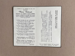 DEBERGH Marie °ADINKERKE 1879 +WESTENDE 1956 - CORTEEL - VANSTEENE - BERTIER - JANSSEN - SOETE - MOERMAN - NIVILLE - Obituary Notices