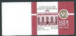 Italia 2014; ISPI Istituto Studi Politica Internazionale: Angolo Superiore Sinistro. - 2011-20: Nieuw/plakker
