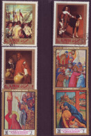 Asie - Ajman - Tableaux - 6 Timbres Différents - 7073 - Ajman