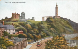 Scotland Edinburgh Calton Hill Tram - Midlothian/ Edinburgh