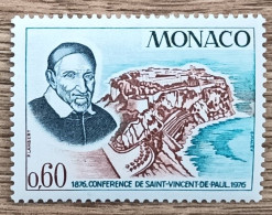 Monaco - YT N°1067 - Conférence De Saint Vincent De Paul - 1976 - Neuf - Nuevos