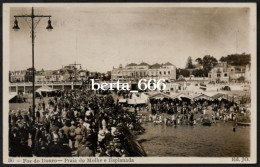 Postal Fotográfico * Porto * Foz Do Douro * Praia Do Molhe E Esplanada * Nº 36 Edição JO. * Circulado 1929 - Porto
