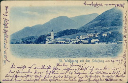 AUSTRIA -  SANKT WOLFGANG MIT DEM SCHAFBERG  - EDIT STENGEL & CO. MAILED 1899 (18186) - Other & Unclassified